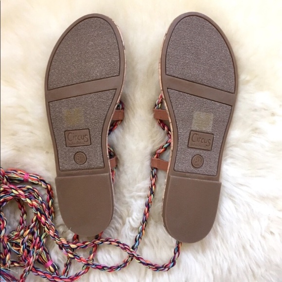 Circus By Sam Edelman Beth Ankle Lace Up Sandals - Picture 7 of 8